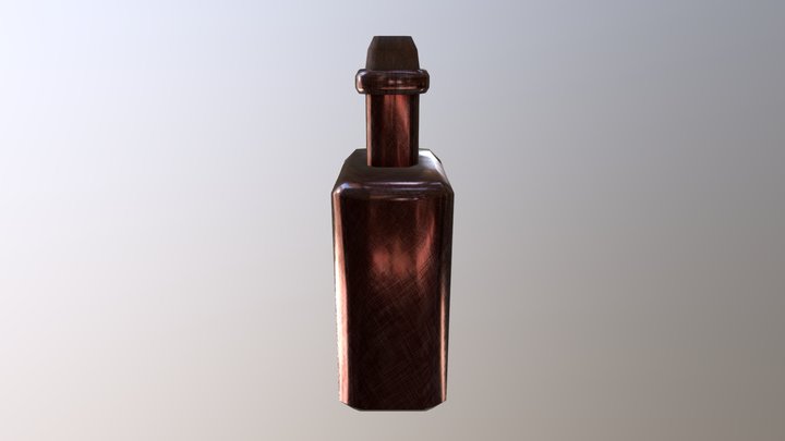 Wine_Bottle 3D Model