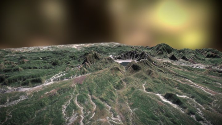 Pinatubo 3D Model