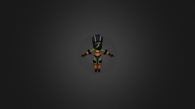 Mini Knight 3D Model