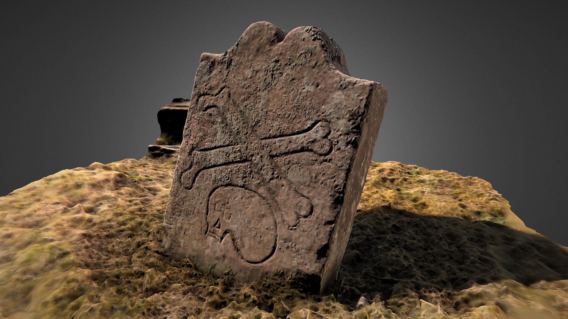Gravestone at Ayton, Scotland