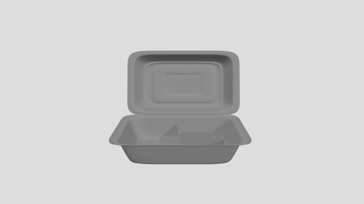 Takeaway Packaging - Curry 3D Model