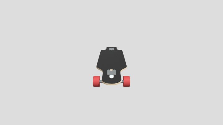 longboard 3D Model