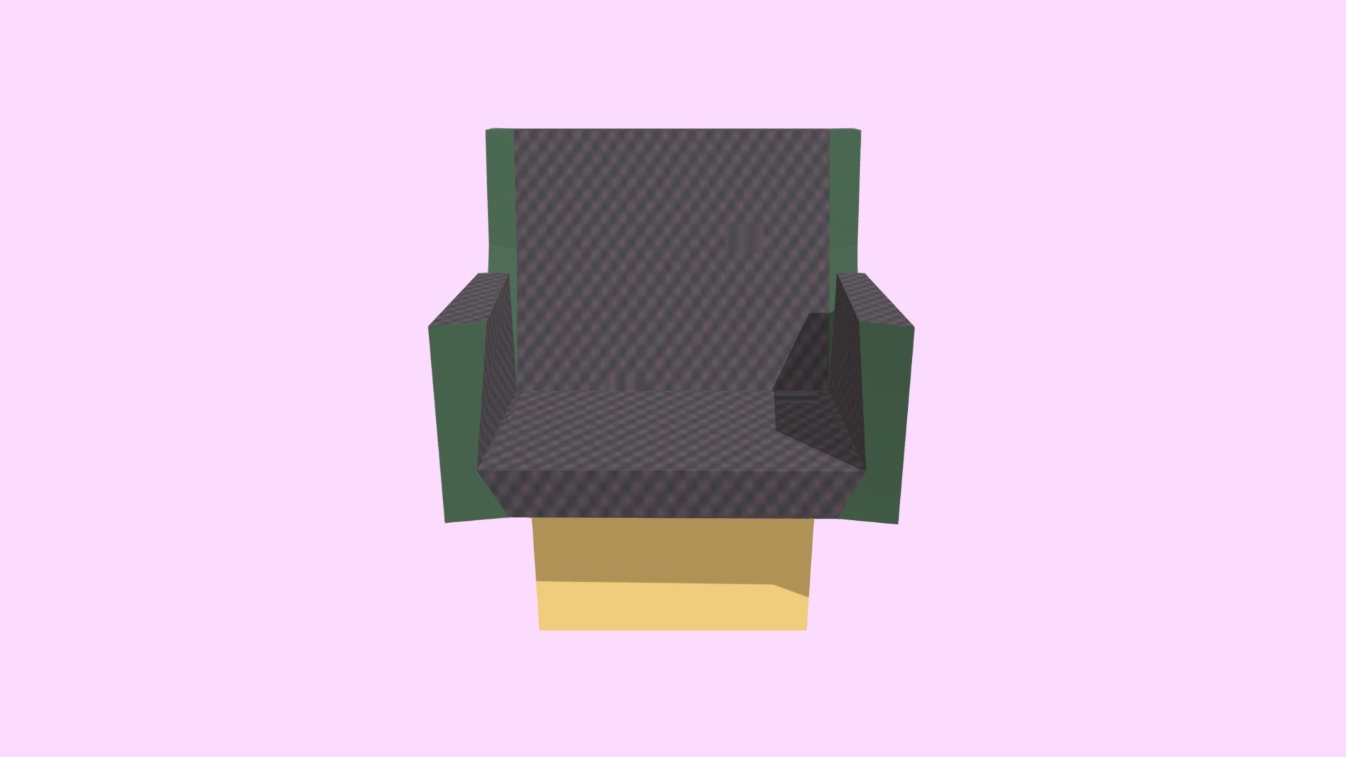 Hitbox: Indoor Accent Chair (Decentraland)