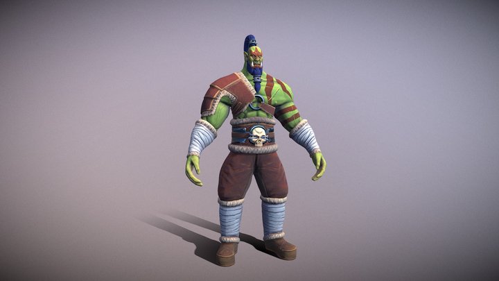 Orc - Stylized Game Character 3D Model