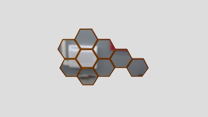 Honeycomb_Mirror 3D Model