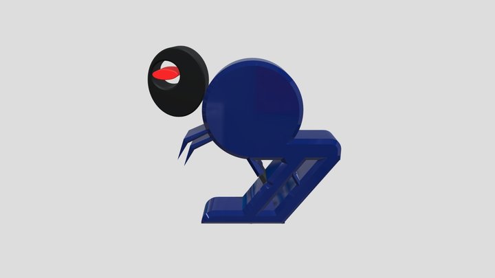 Robot Jumper 3D Model