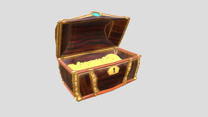 Coffre 3D Model