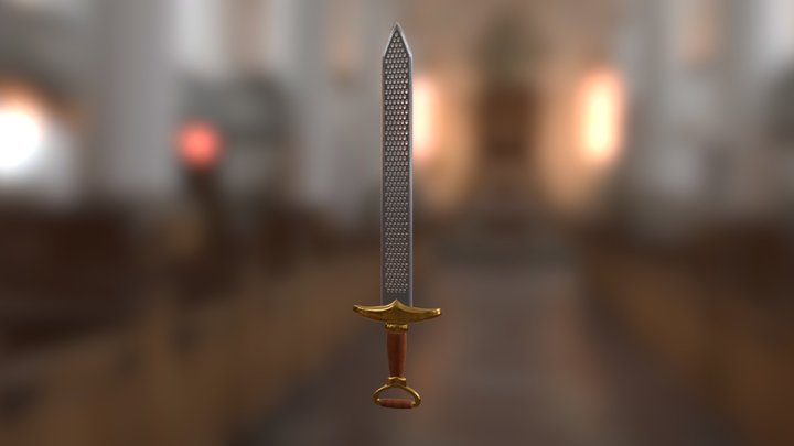 Grate Sword 3D Model