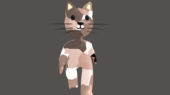 Familiar Cat 3D Model