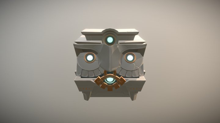 Zelda ToTK Zonai Loot Chest 3D Model