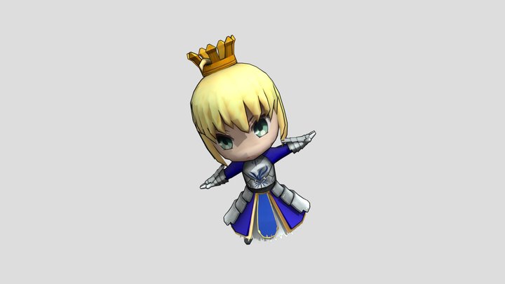 Saber 3D Model