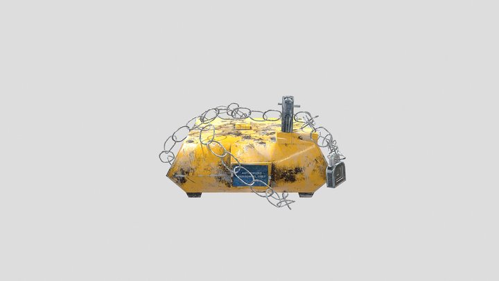 Textured Low/High lootbox 3D Model