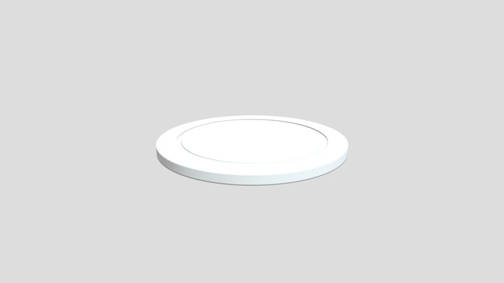 Poker Chip 3D Model