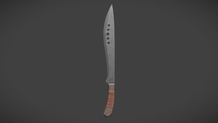 Machete 3D Model