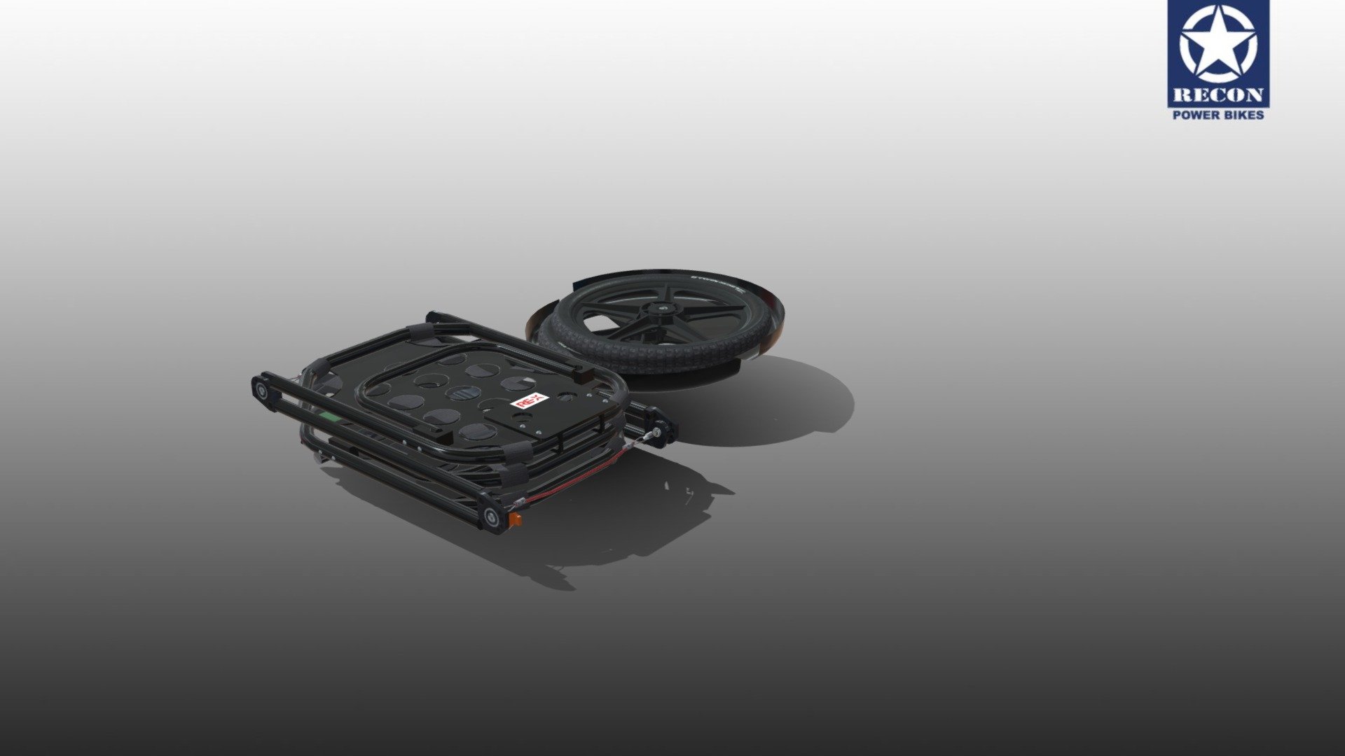 Recon Multi-purpose Extraction Stretcher — Sketchfab embed 3D viewer