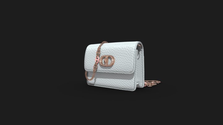 Dior handbag 3D Model
