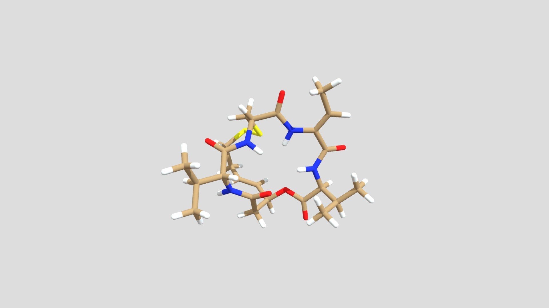 Romidepsina 3D