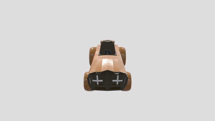3D Sugar Rush Racers Kart 3D Model