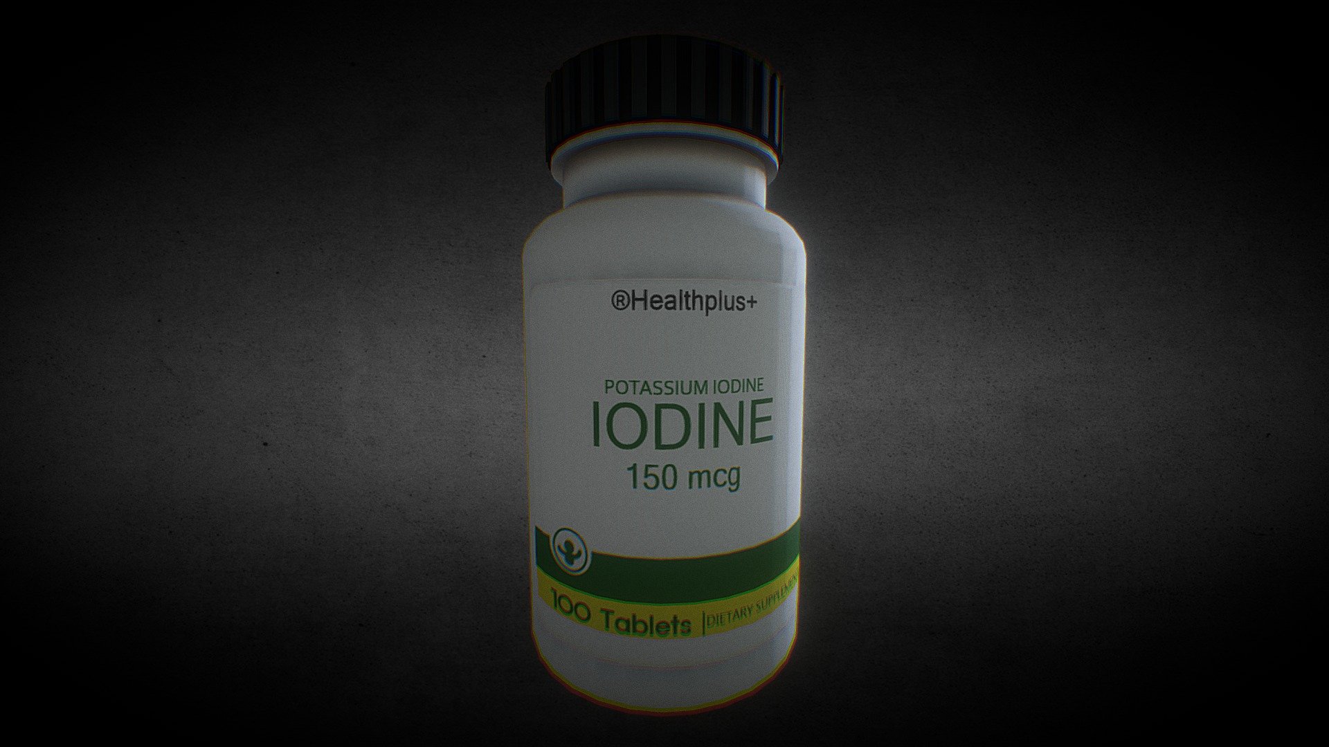 iodine tablet without pills Download Free 3D model by Lazy Hanby (Lazy_hanby) [324c474