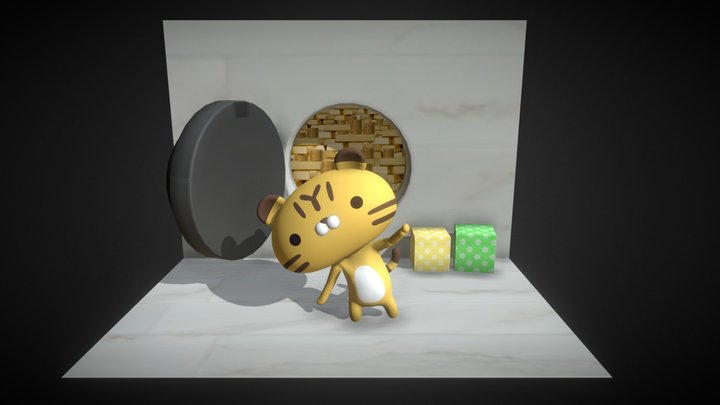 YHAOO A_Scenes 3D Model