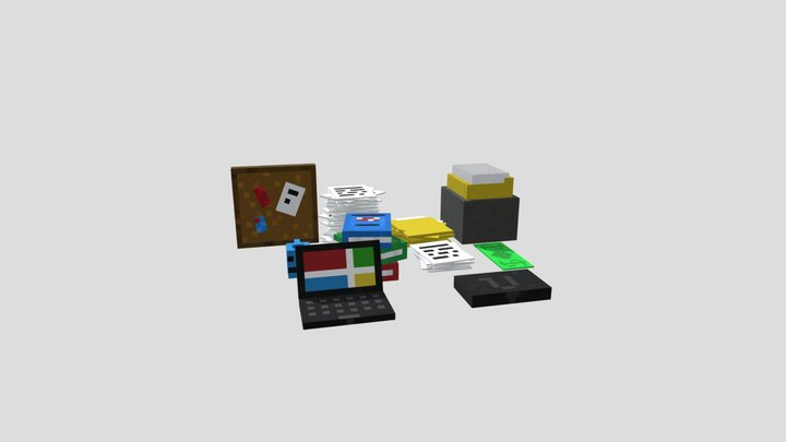 Decoration pack 1 3D Model