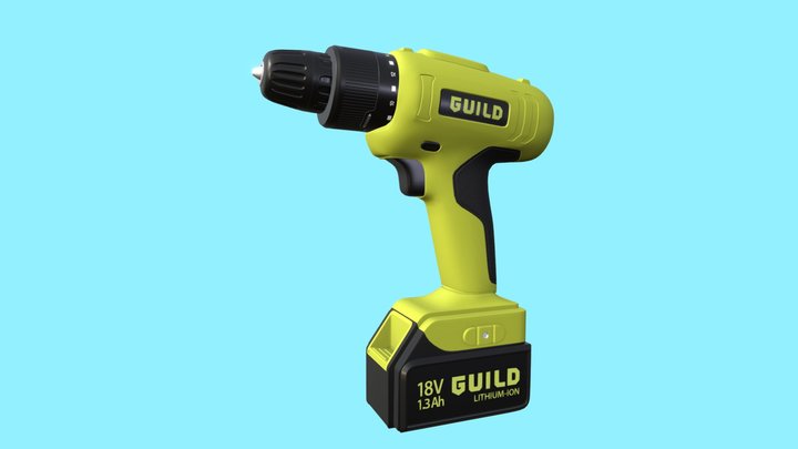 Guild Drill 3D Model