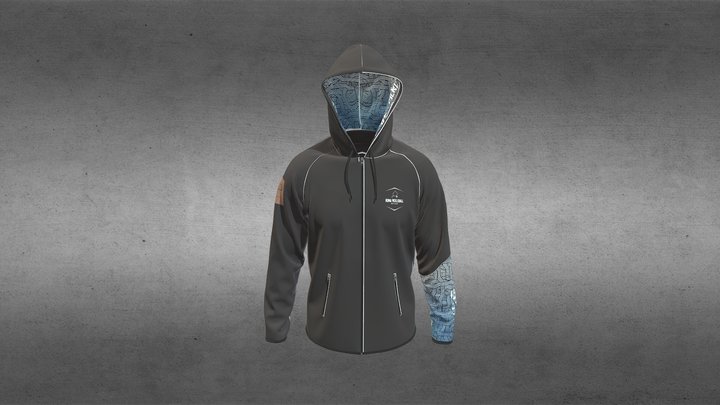 tracksuit_jacket8 3D Model