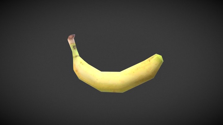 PSX Banana 3D Model