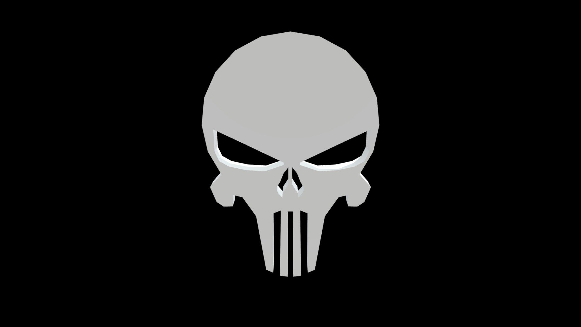 Punisher - Download Free 3D model by Benja Alonso (@BenjaAlonso ...