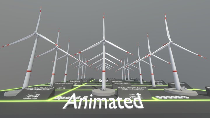 Wind-turbine 3D models - Sketchfab