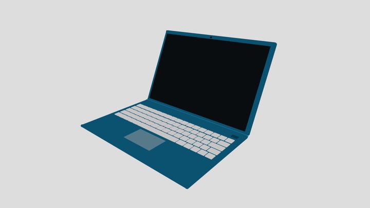 Quill - Laptop 3D Model