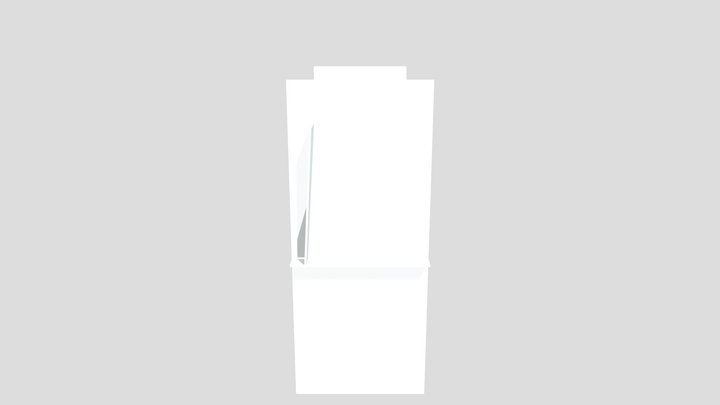 Dell Compueter Monitor 3D Model