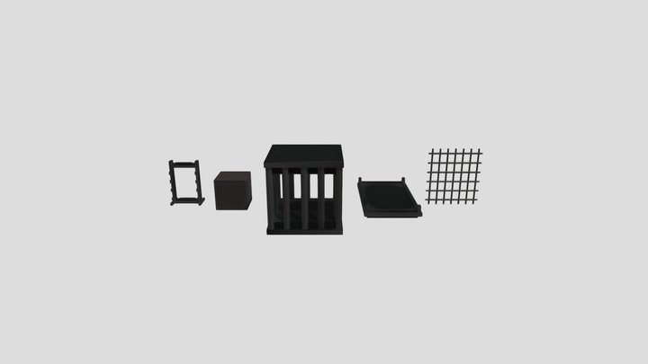 Level 1 - Group 1 metallic 3D Model