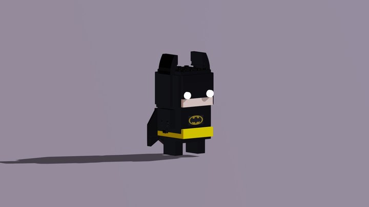 BATMAN LEGO 3D Model