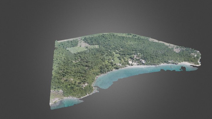 Isla Cartagena 3D 3D Model