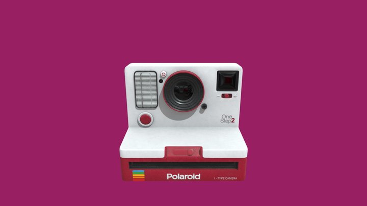 Camara Polaroid 3D Model