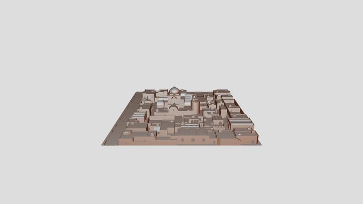 Inspired by Zavareh 3D Model