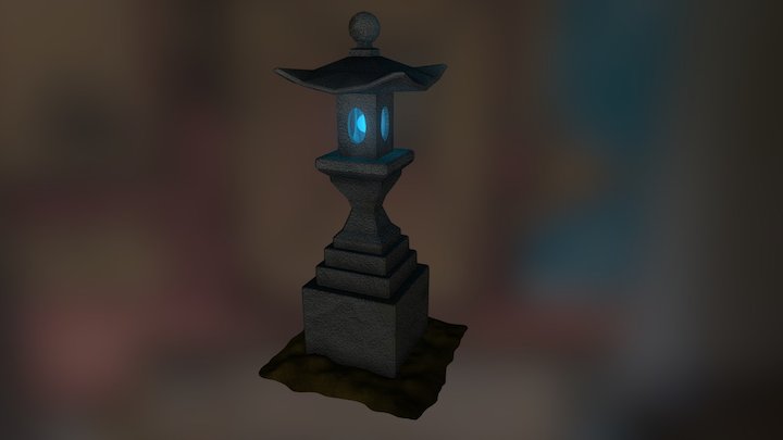 Chinese Lamp 3D Model