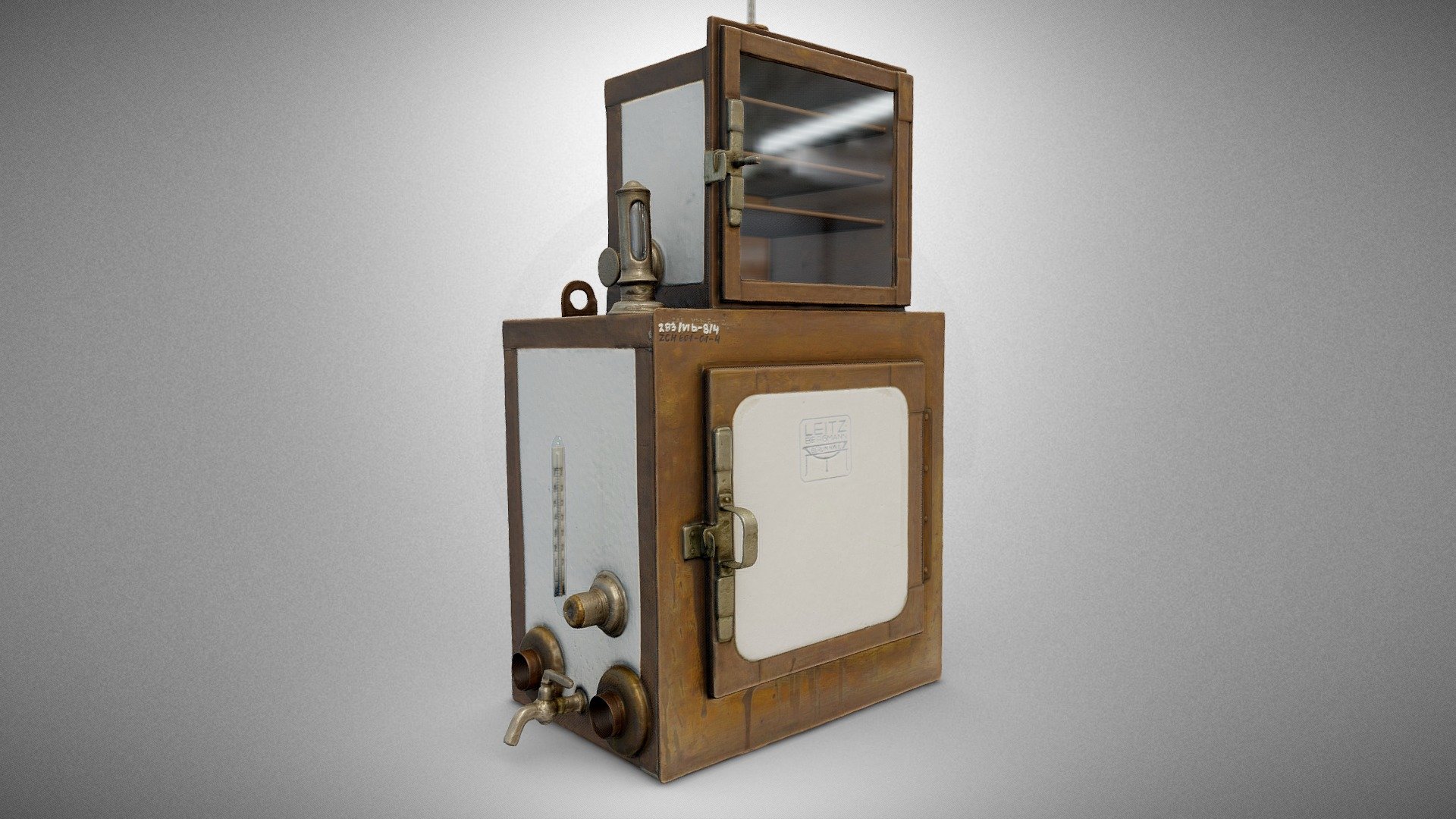 Laboratory incubator Download Free 3D model by Virtual Museums of