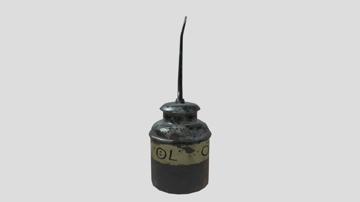 oilcan 3D Model