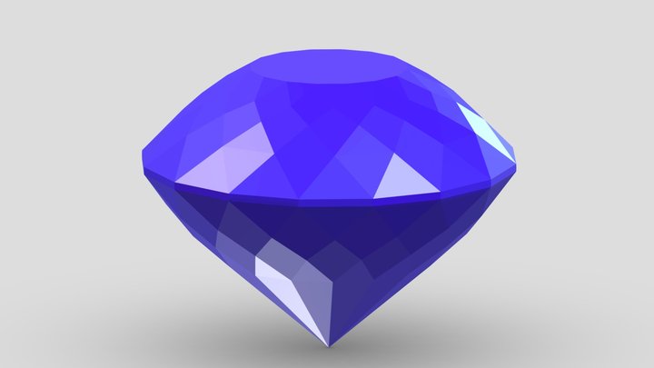 Portuguese Gemstone 3D Model