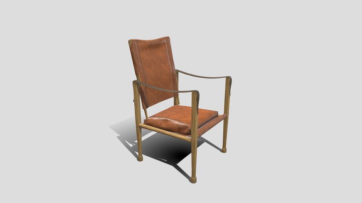 Safari Chair 3D Model