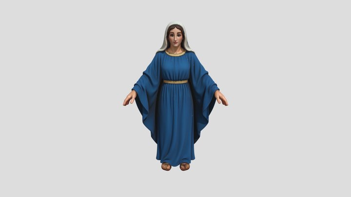 Mother_ Marie 3D Model