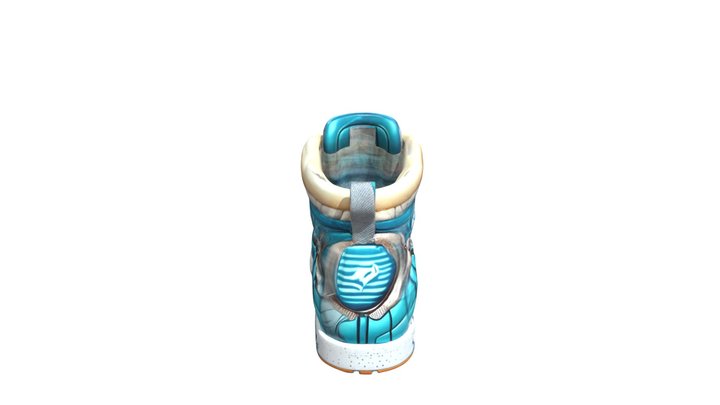 Futuristic Sneaker 3D Model