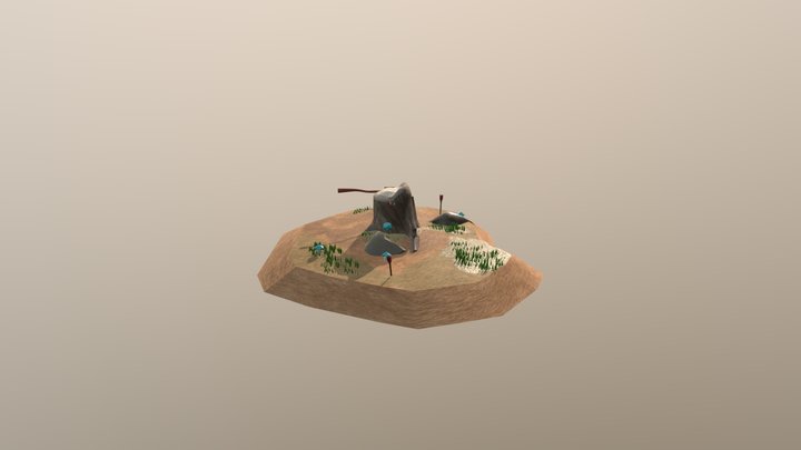 P Bacher Diorama 3D Model