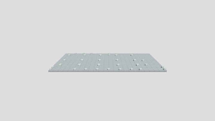 3D BASE DO ELETROCENTRO 3D Model