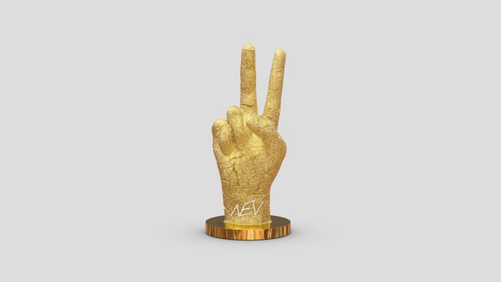 Peace sculpture 3D Model
