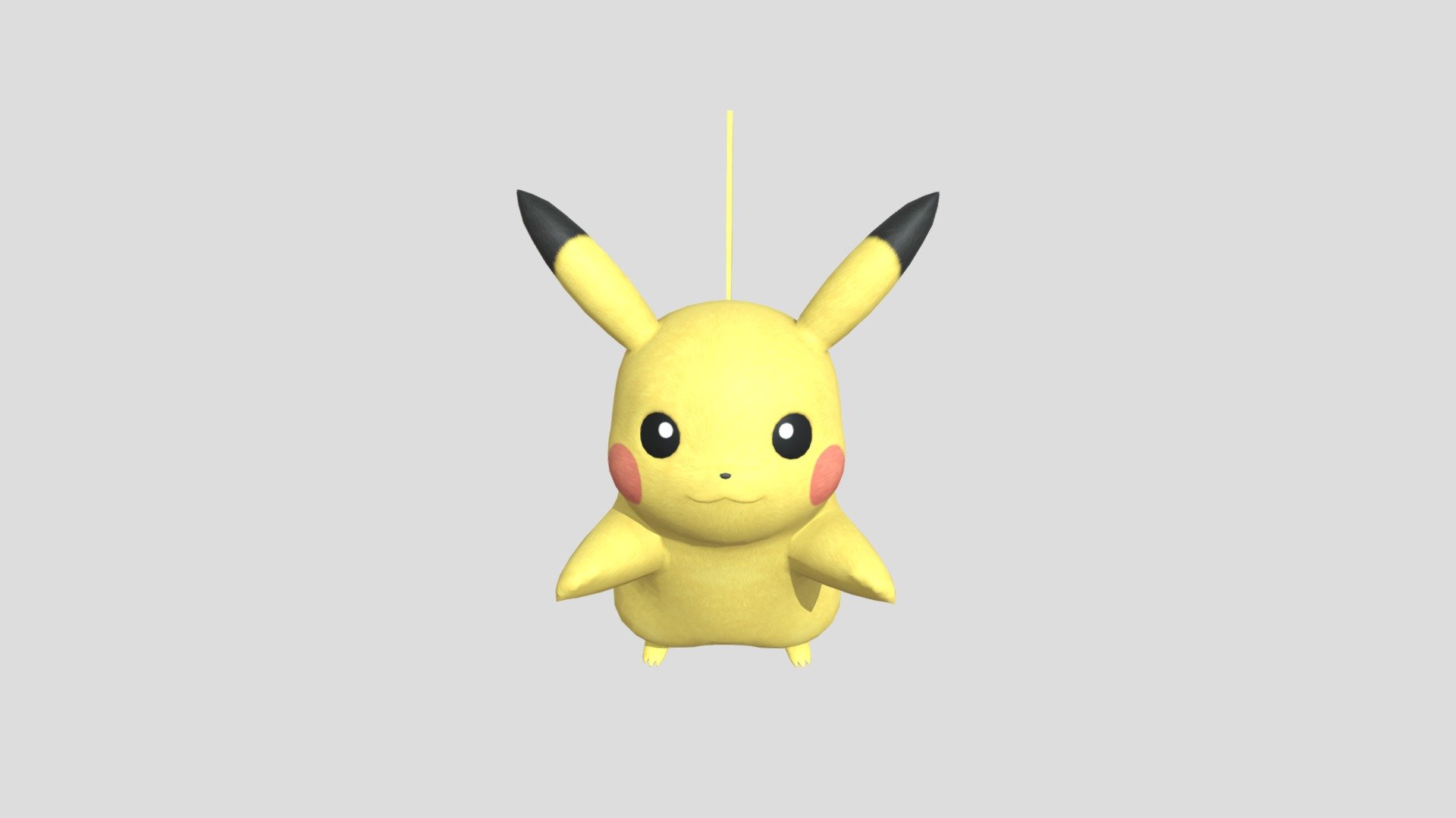 Pikachu ♂️ - Download Free 3D model by Juliocesar6328 [325c09a] - Sketchfab