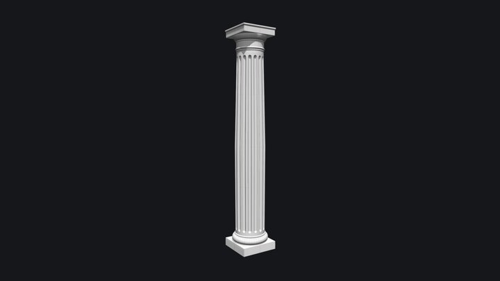 GAM401 Johnson Column 3D Model