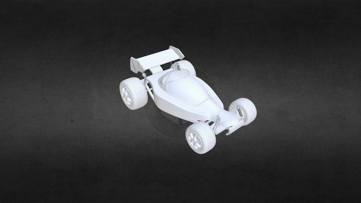 Radio Control Car 3D Model